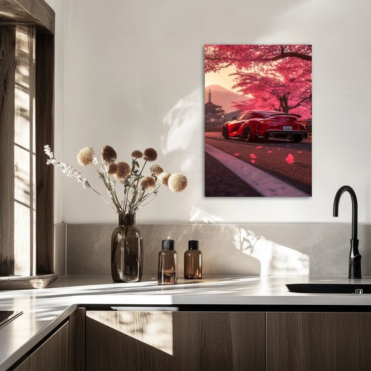 Toyota Supra Różany Horyzont Obraz