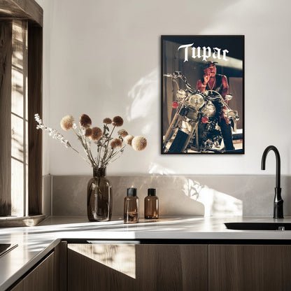 2Pac na Motorze Plakat