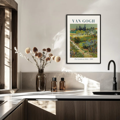 Van Gogh - The Garden at Arles Plakat