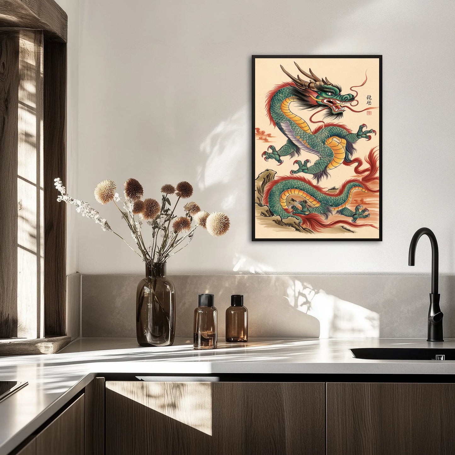 Dragon W Chińskim Stylu 2 Plakat