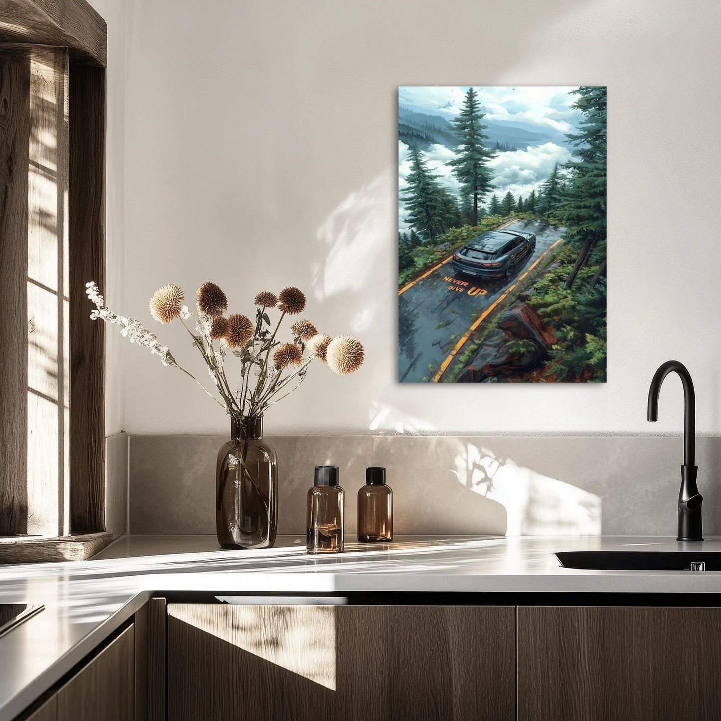 Porsche Cayenne Nad Przepaścią Obraz