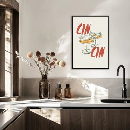 Vibes & Vinos Plakat
