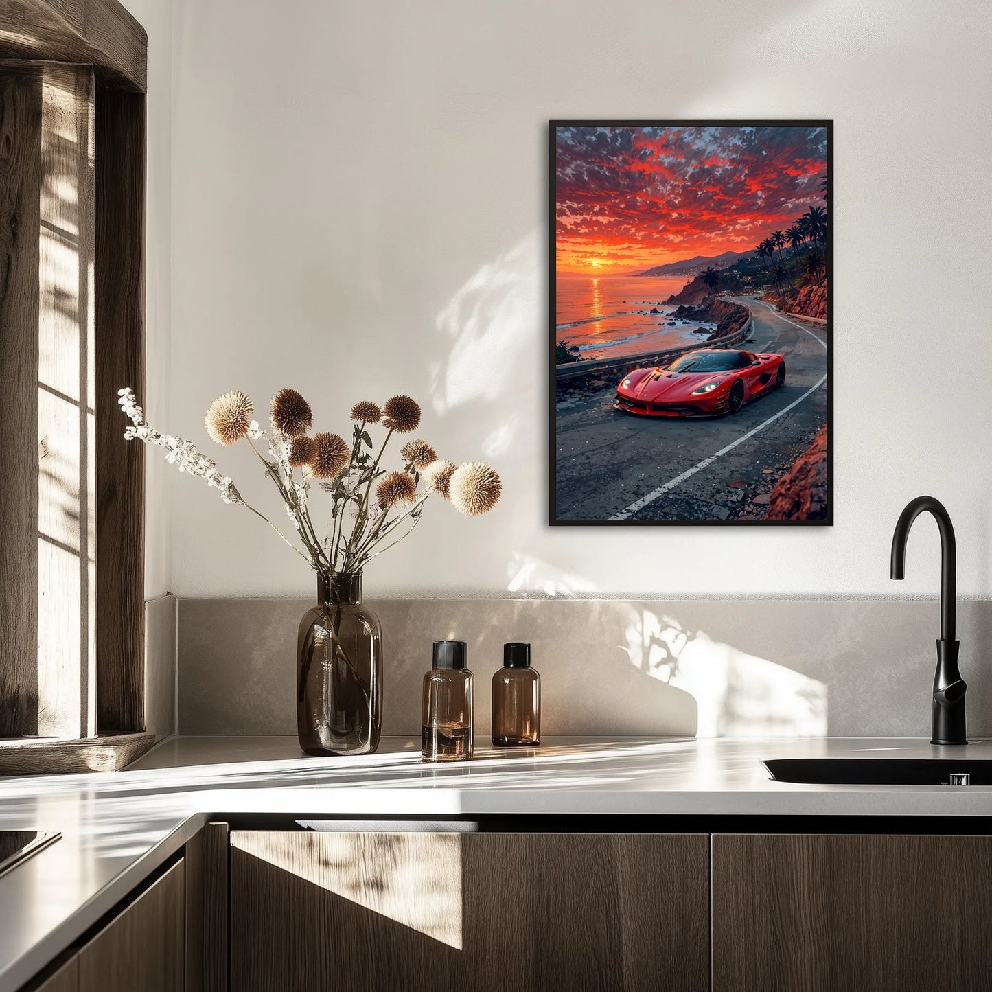 Koenigsegg Jesko Tropikalny Blask Plakat