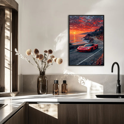 Koenigsegg Jesko Tropikalny Blask Plakat