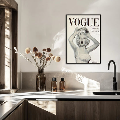 Vogue Marilyn Monroe Plakat