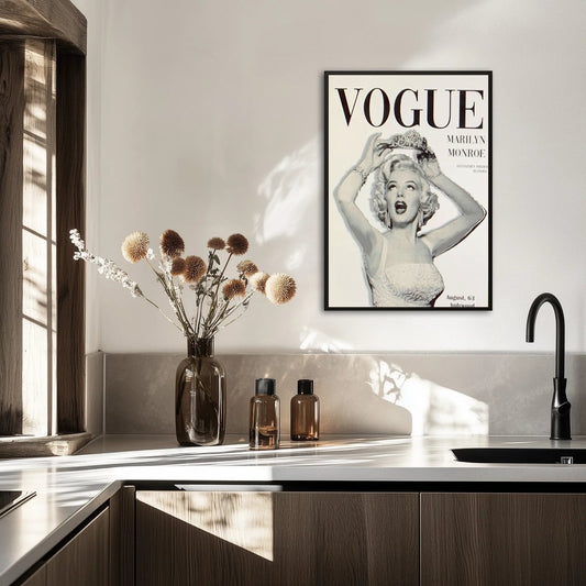Vogue Marilyn Monroe Plakat