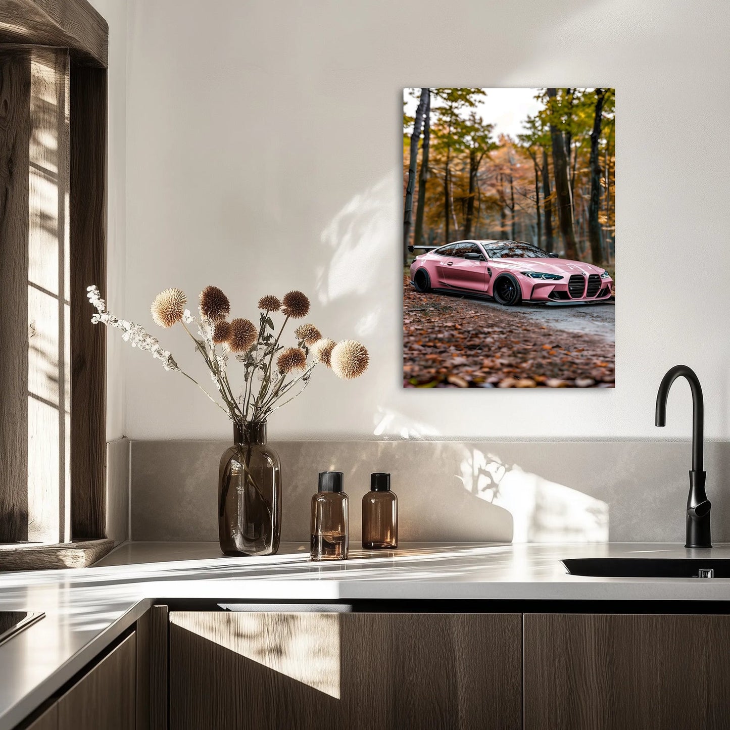 Różowe BMW M4 G82 Obraz
