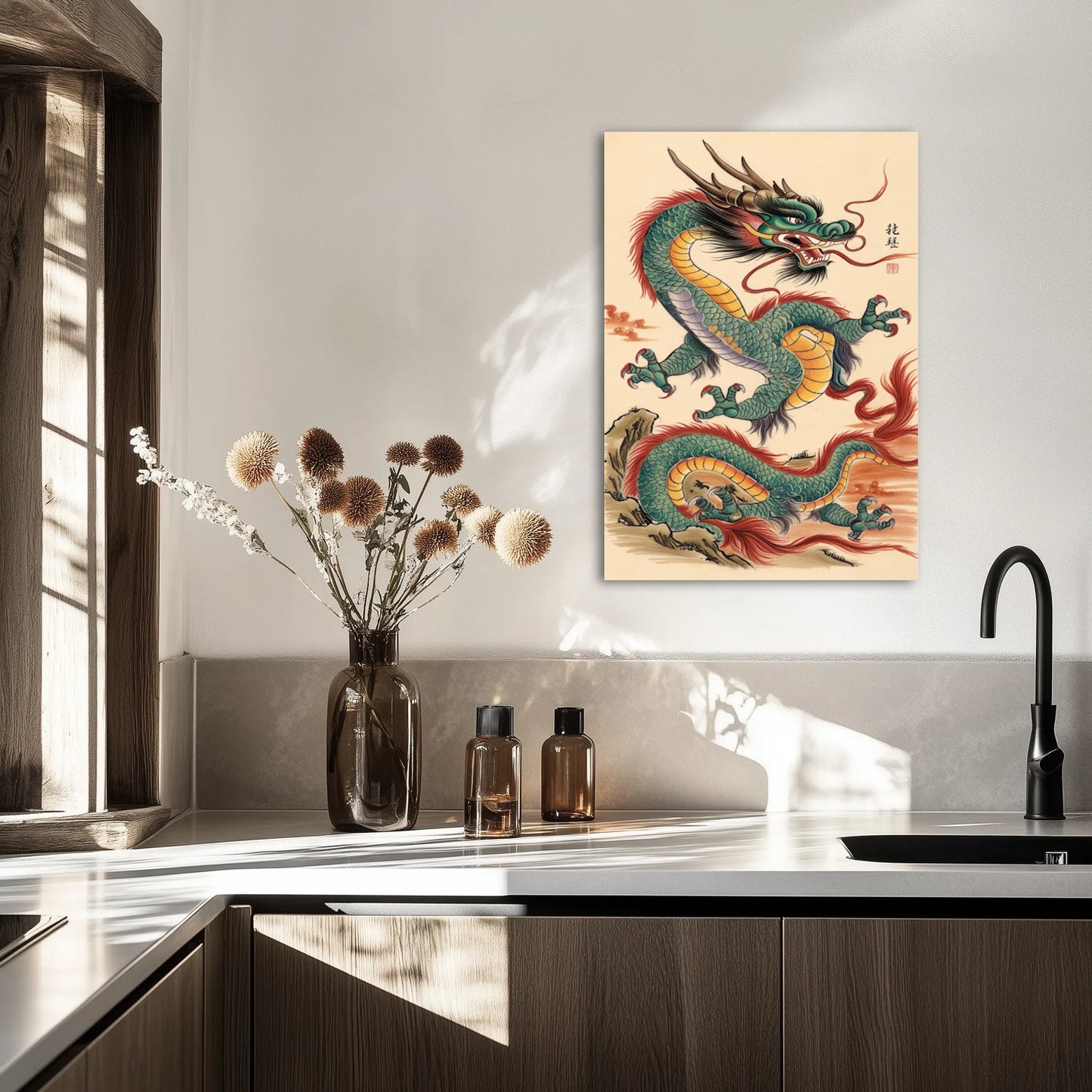 Dragon W Chińskim Stylu 2 Obraz