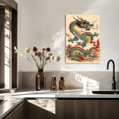 Dragon W Chińskim Stylu 2 Obraz