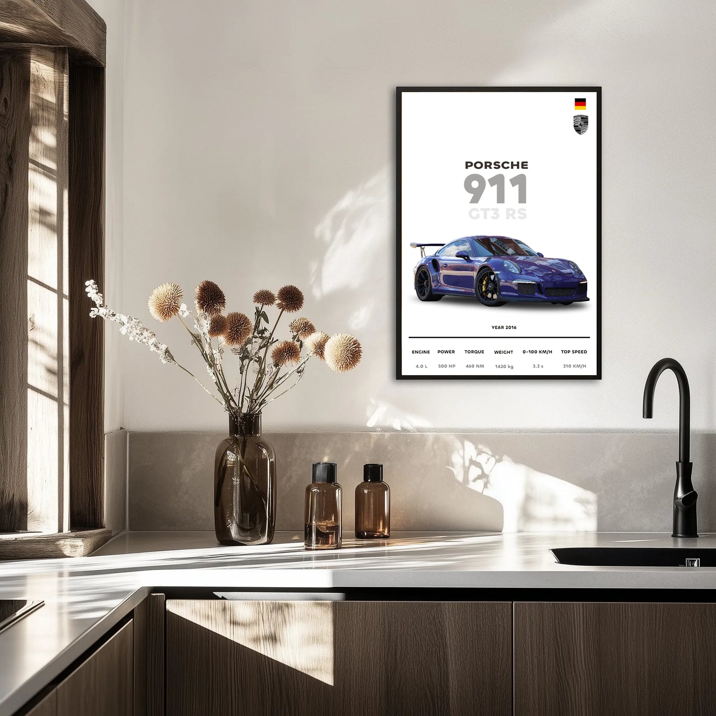 Porsche 911 GT3 RS Plakat