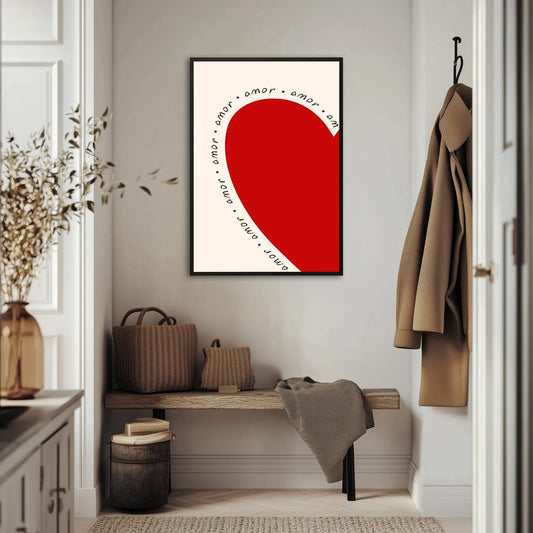 Serce amore mio Plakat