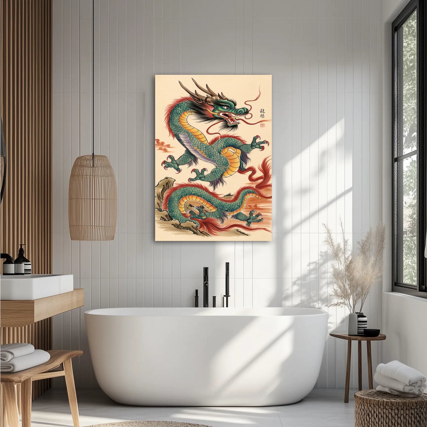 Dragon W Chińskim Stylu 2 Obraz