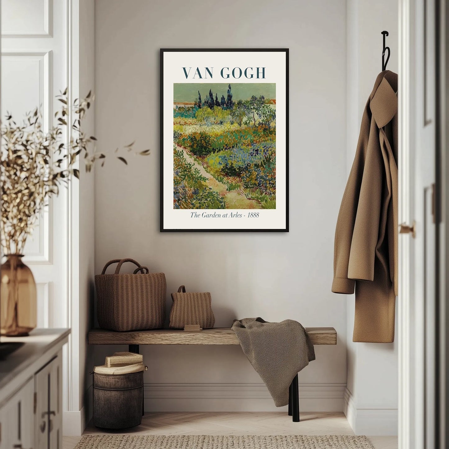 Van Gogh - The Garden at Arles Plakat