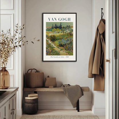 Van Gogh - The Garden at Arles Plakat