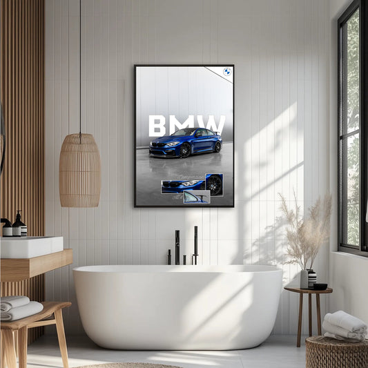 BMW M4 Competiton Plakat
