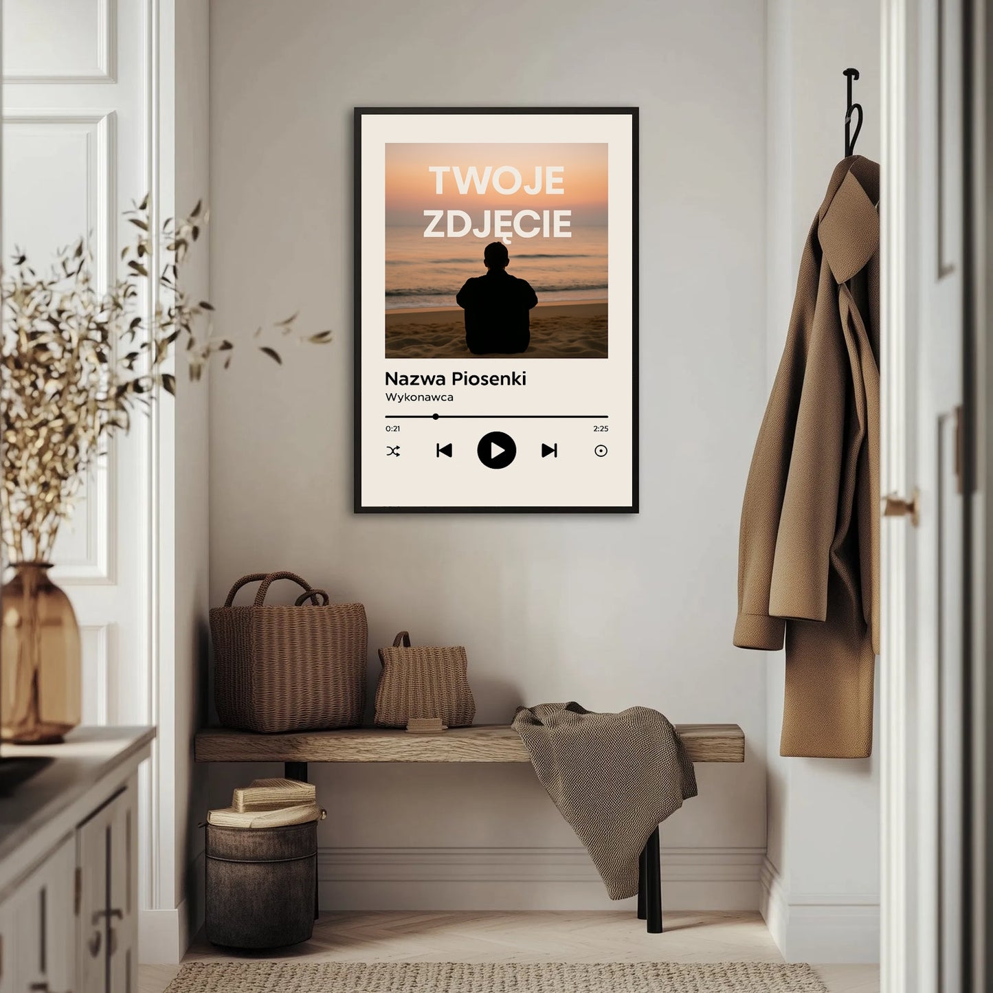 Personalizowany Plakat z Piosenką