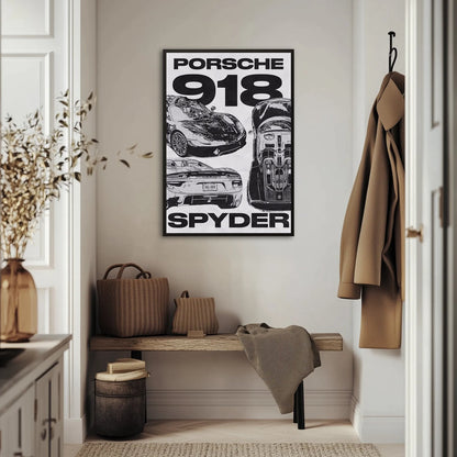 Porsche 918 Spyder Plakat