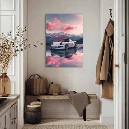 Porsche 911 Różane Niebo Obraz