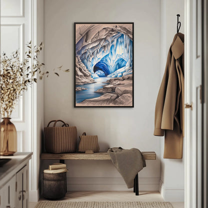 Lodowa jaskinia Plakat