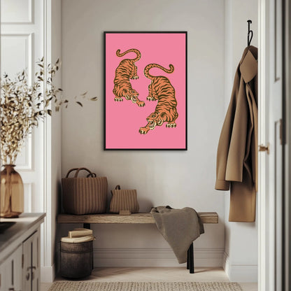 Tygrysia para Plakat