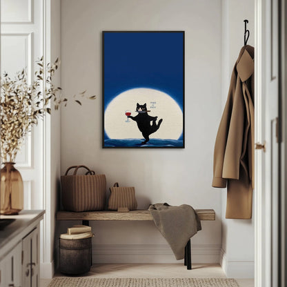 Kocia równowaga Plakat