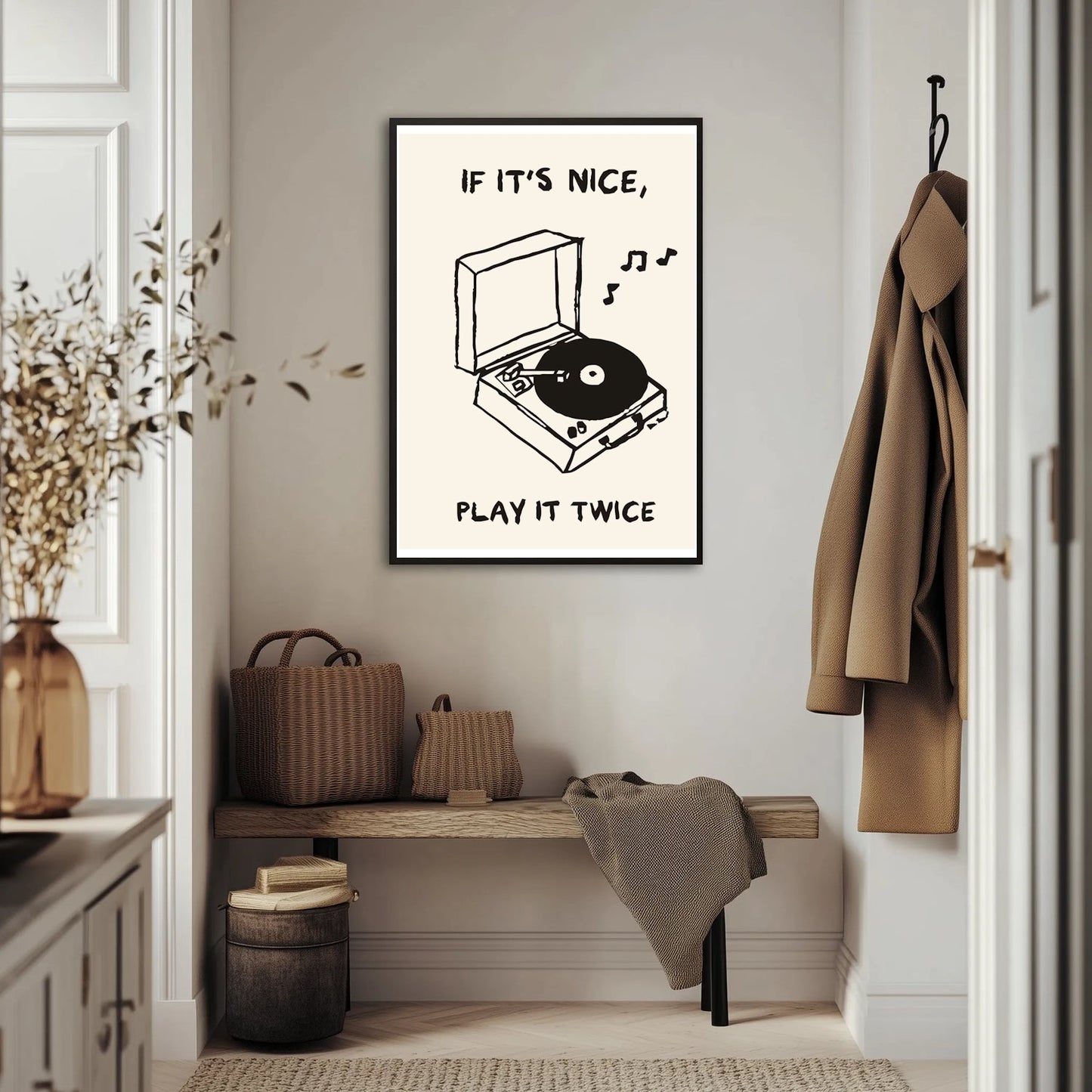 Dźwięki z winylu Plakat