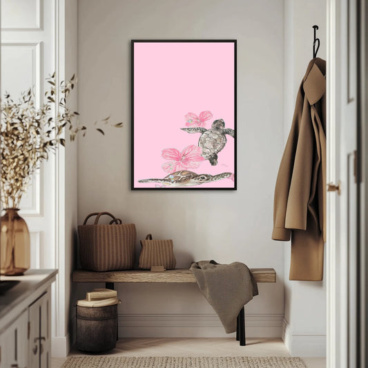 Tropikalny spokój Plakat