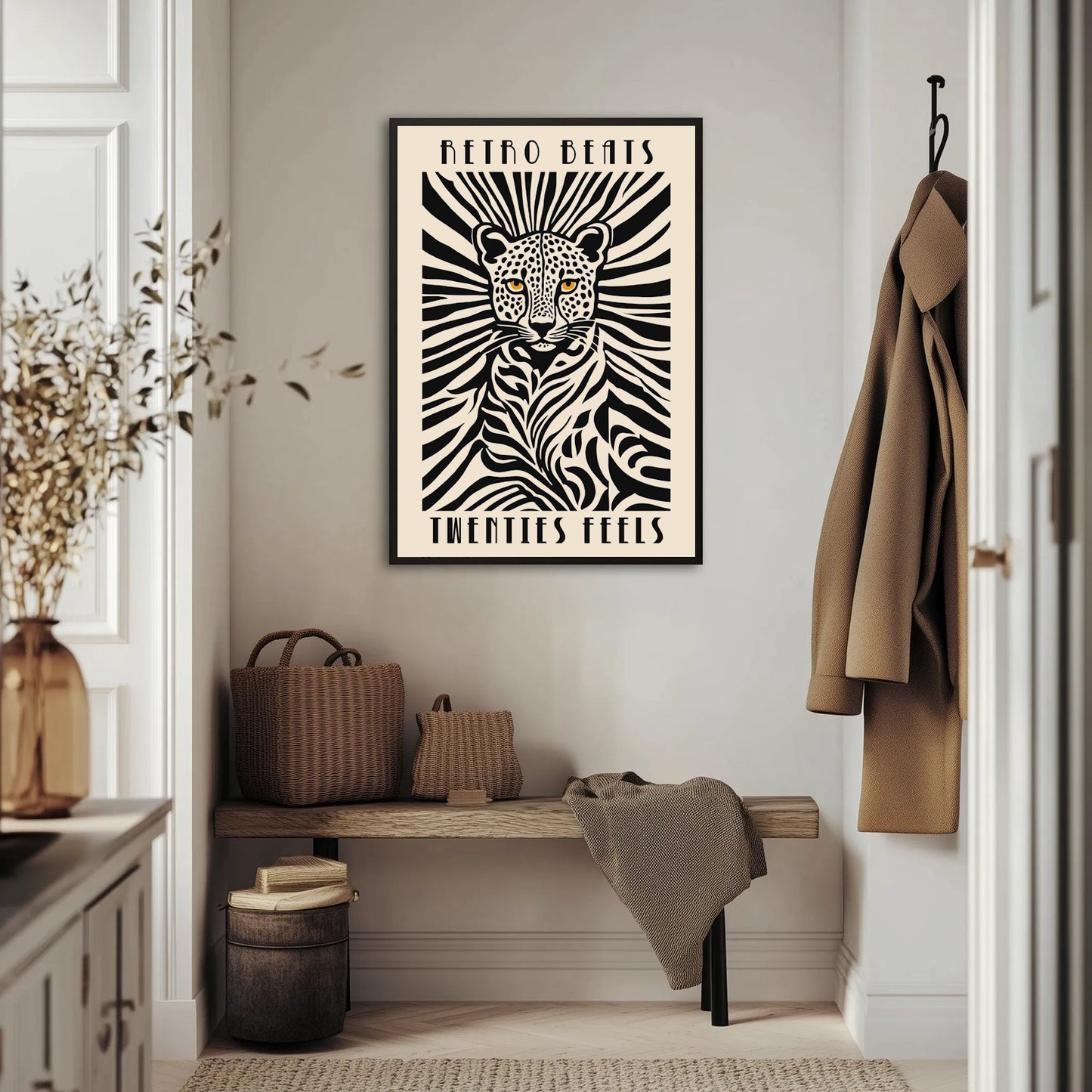Retro Roar Plakat