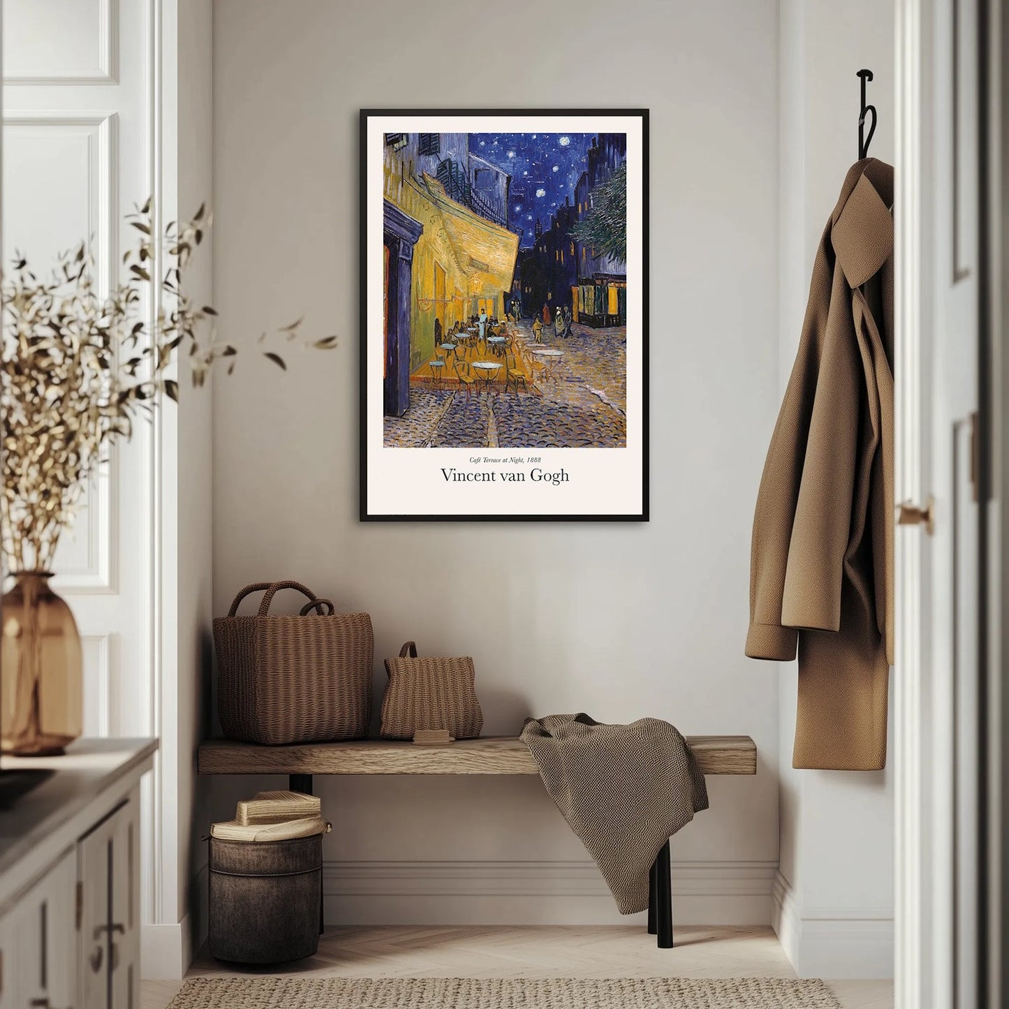 Van Gogh - Cafe Terrace at Night Plakat