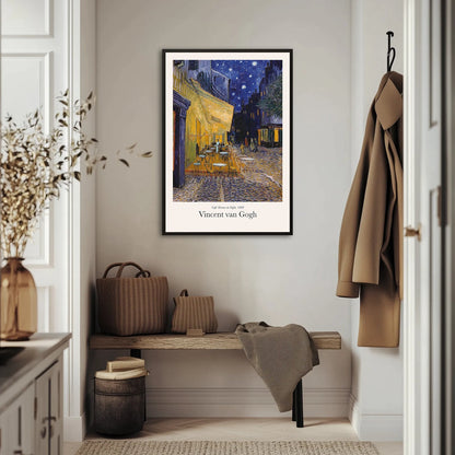 Van Gogh - Cafe Terrace at Night Plakat