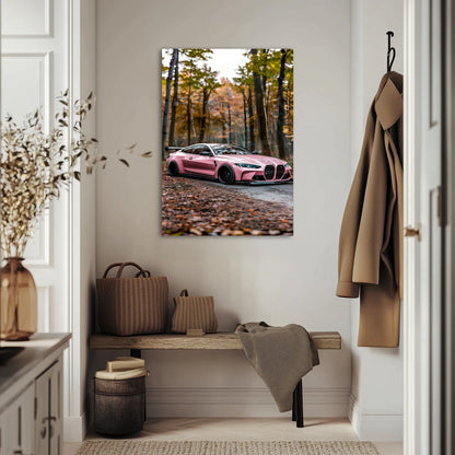 Różowe BMW M4 G82 Obraz