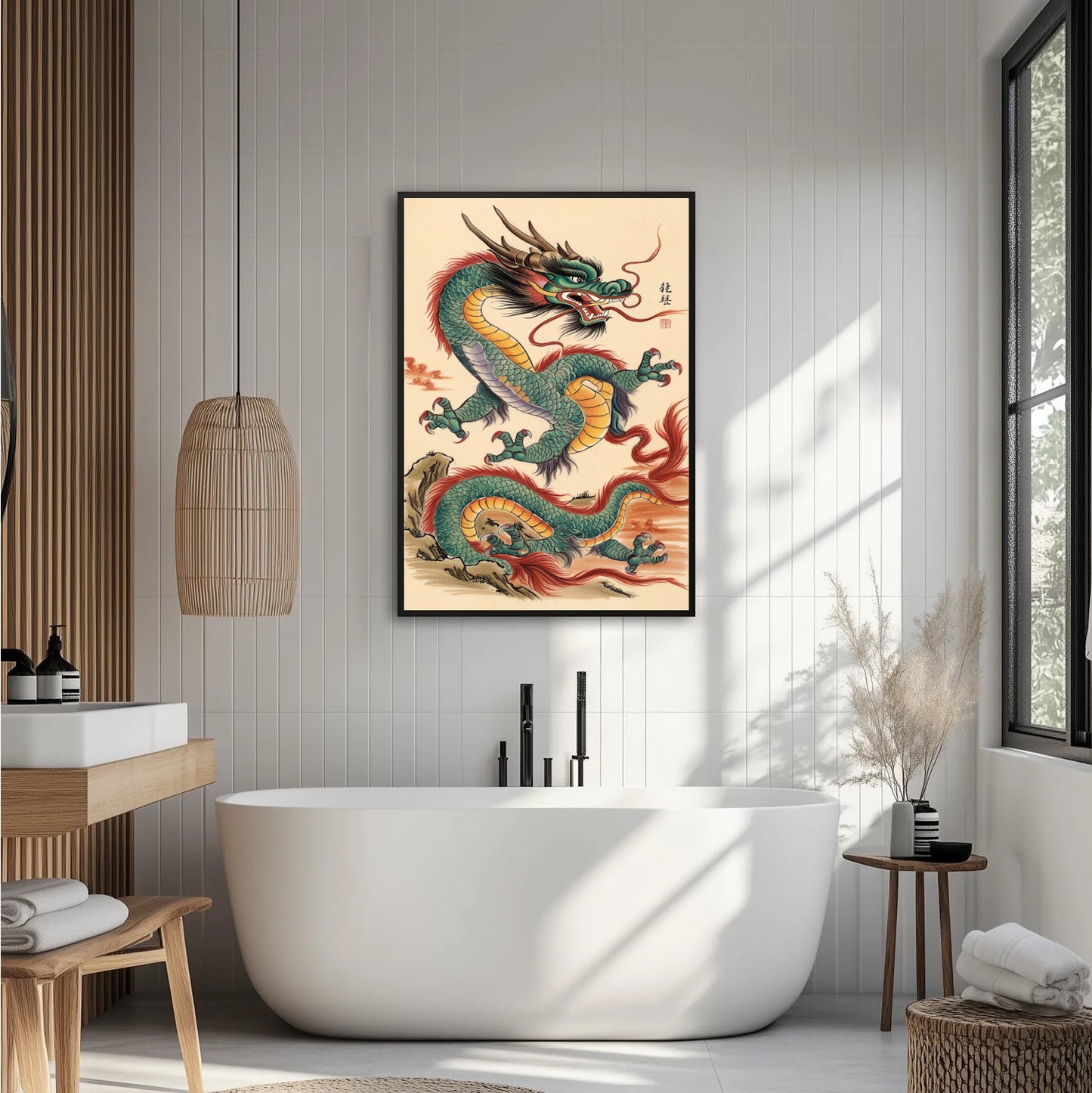 Dragon W Chińskim Stylu 2 Plakat