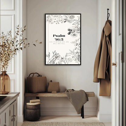 Psalm 46:5 Plakat