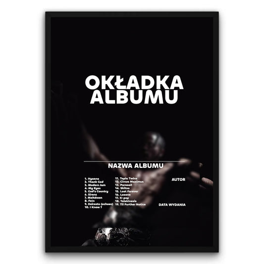 Personalizowany Plakat Album Muzyczny