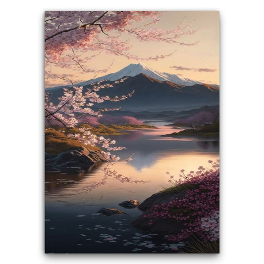 Jezioro Sakura Obraz