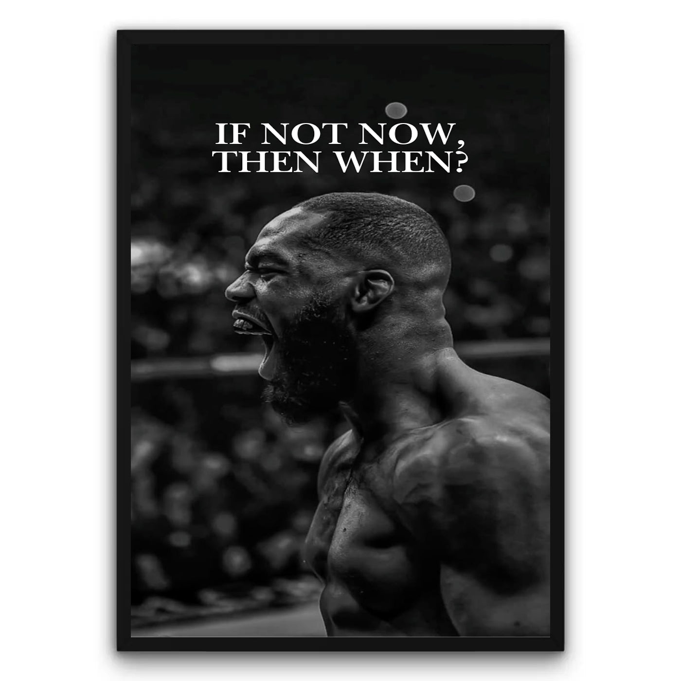 If not now, then when Plakat