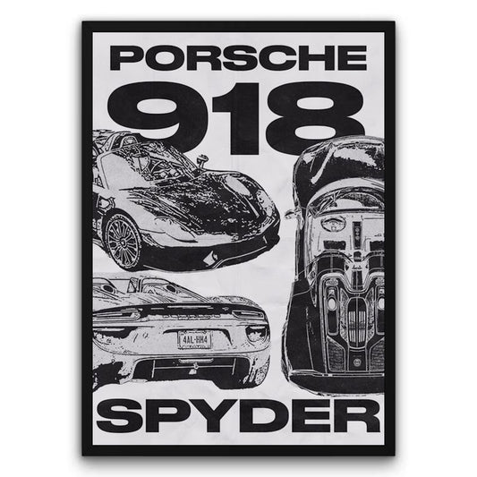 Porsche 918 Spyder Plakat