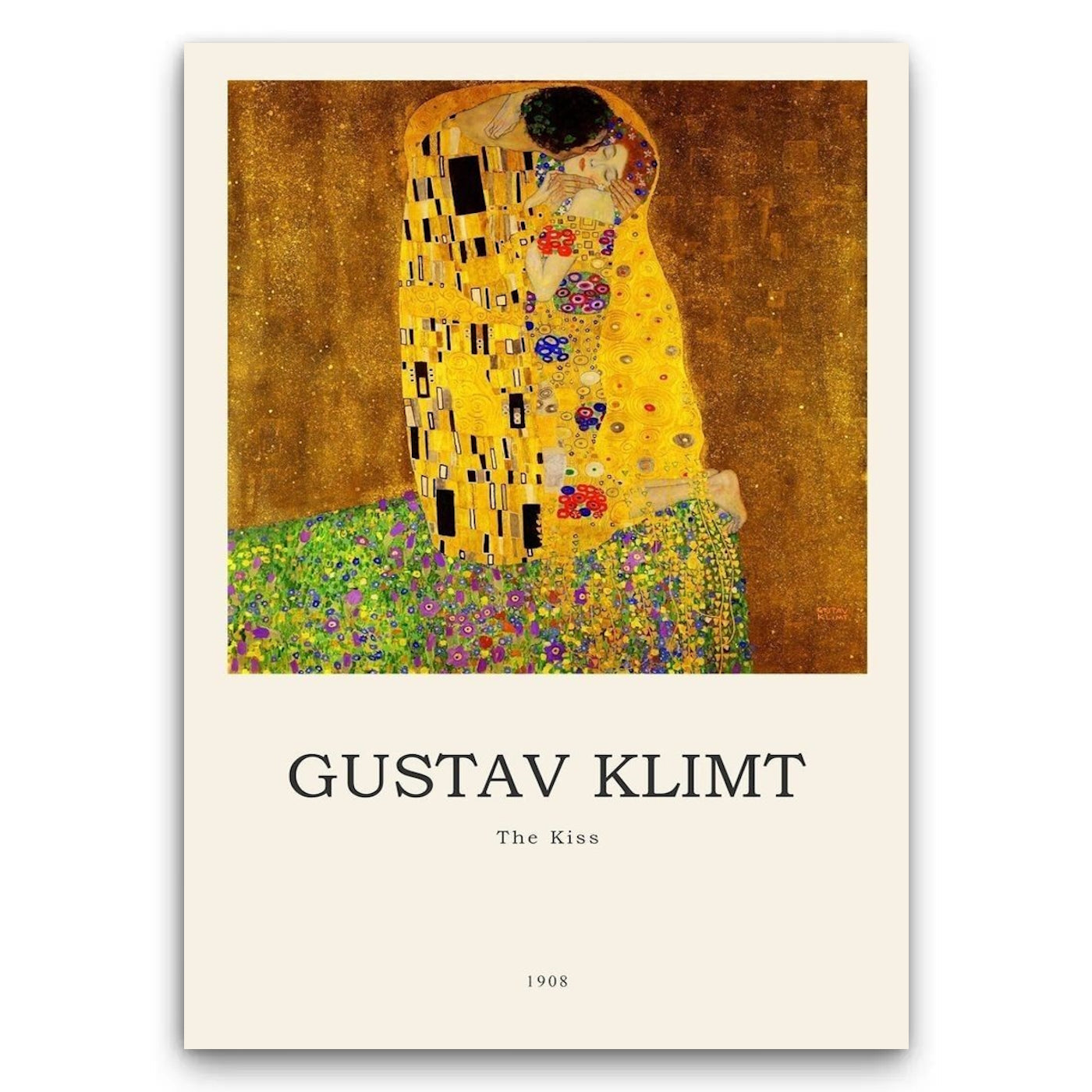 Gustav Klimt - The Kiss Obraz