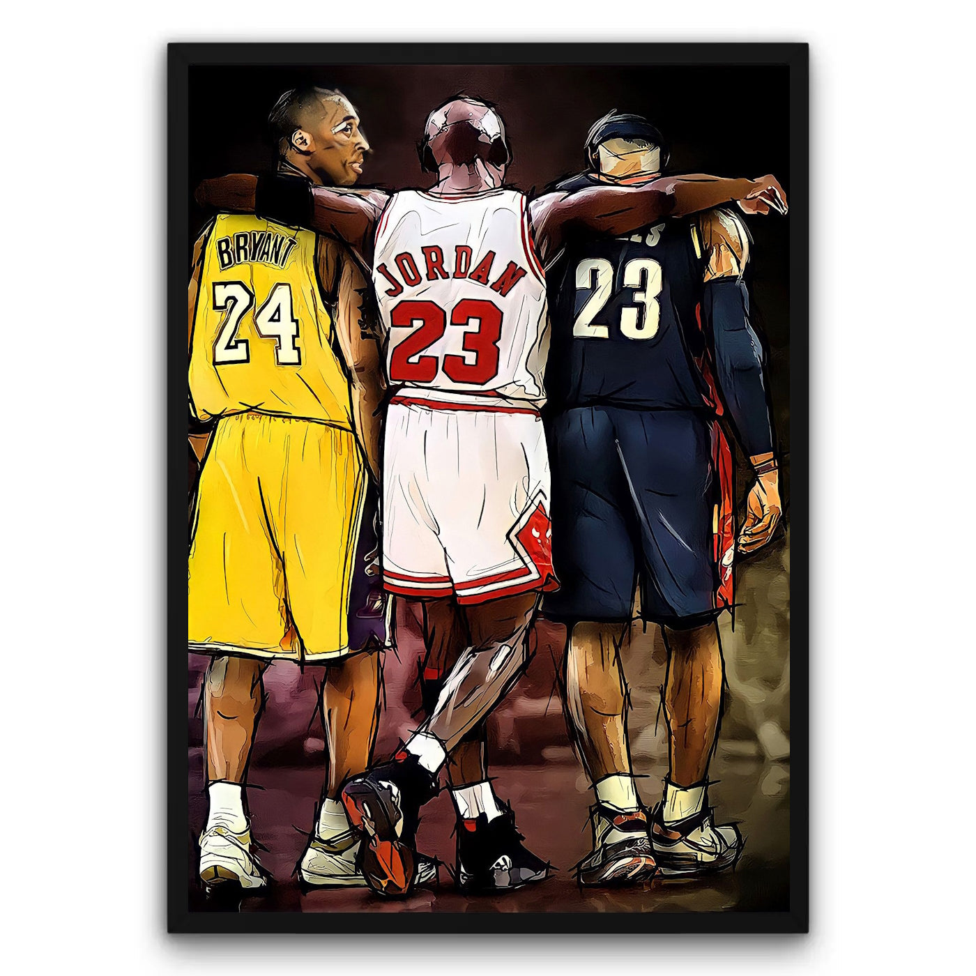 Best Trio NBA Plakat