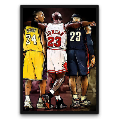 Best Trio NBA Plakat