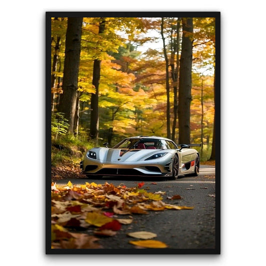 Koenigsegg Agera Plakat