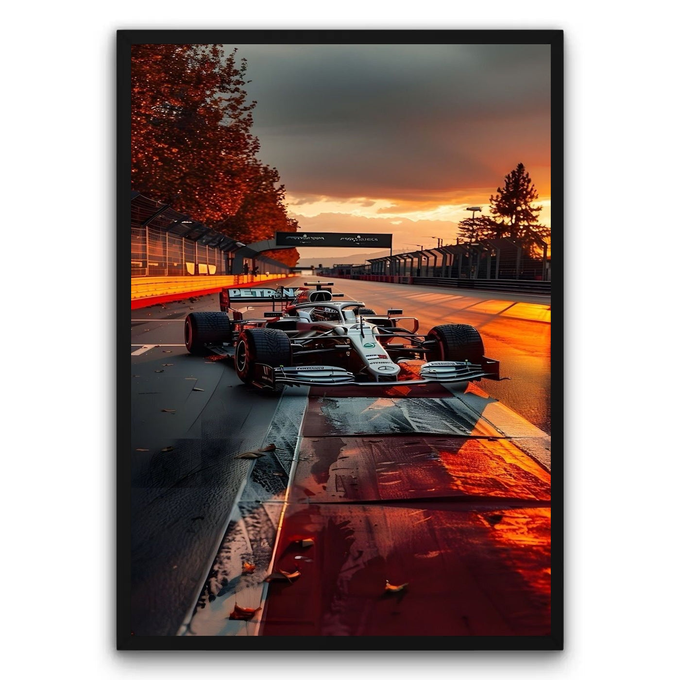 Formuła 1 na torze Plakat