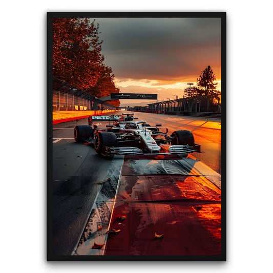 Formuła 1 na torze Plakat