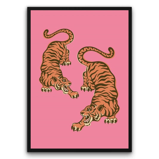 Tygrysia para Plakat