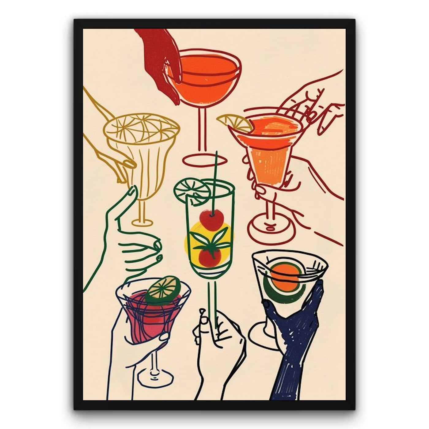Koktajlowe party Plakat