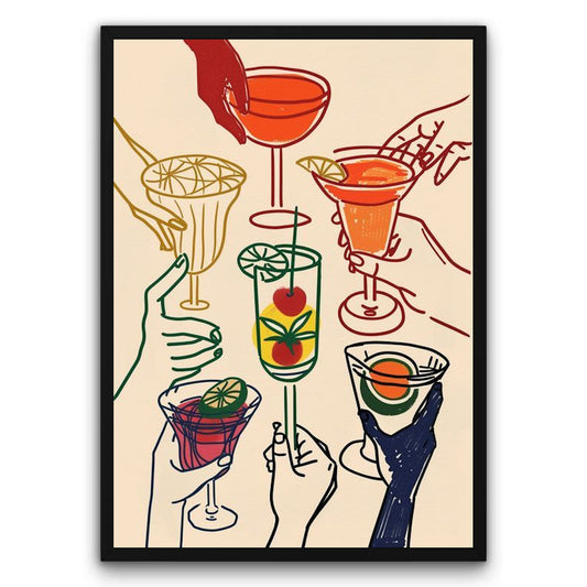 Koktajlowe party Plakat