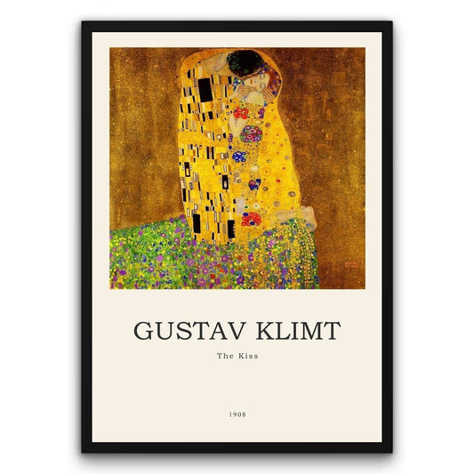 Gustav Klimt - The Kiss Plakat