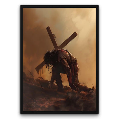 Upadek pod krzyżem Plakat