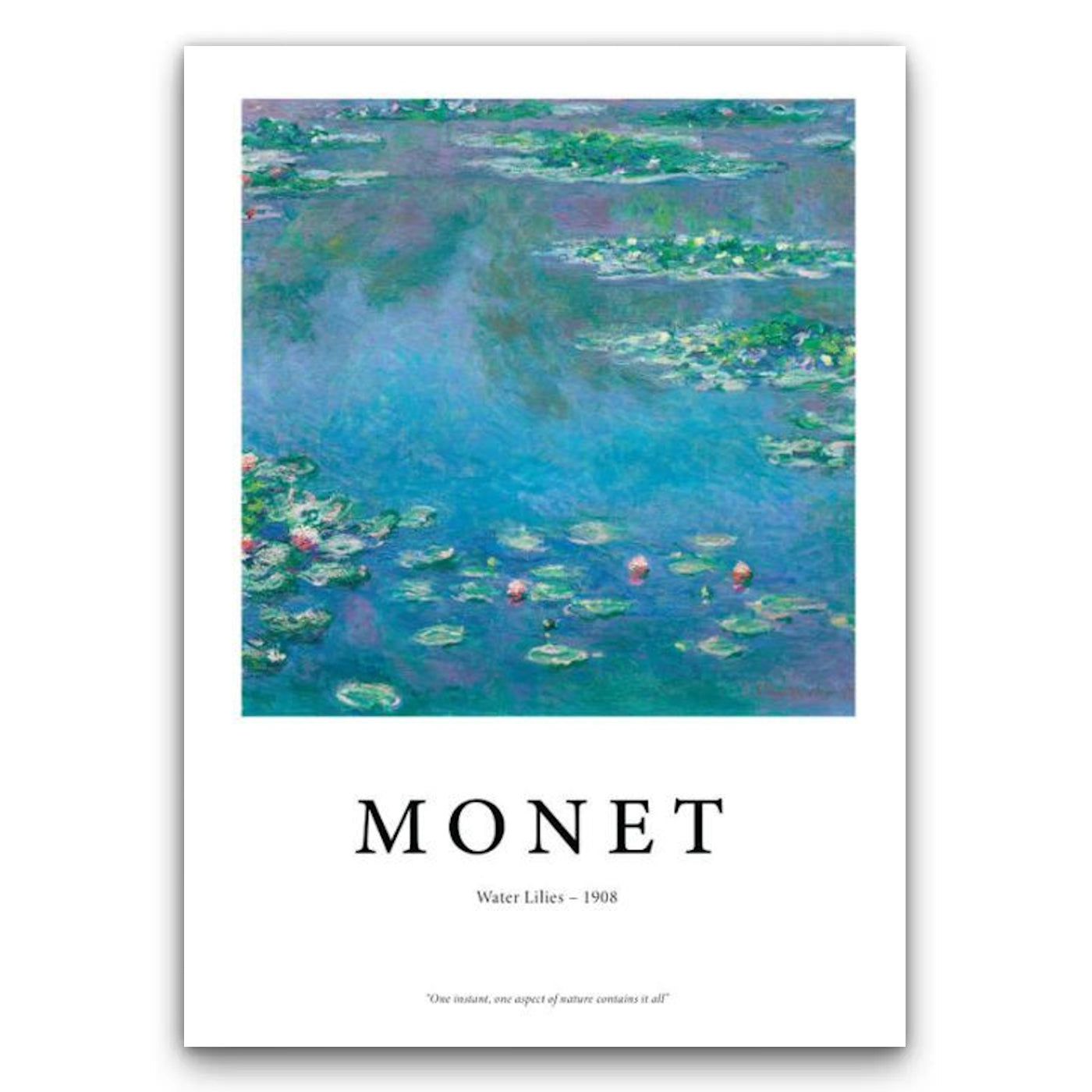 Claude Monet - Water Lilies Obraz
