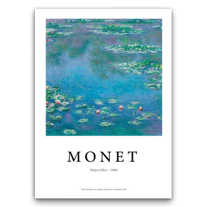 Claude Monet - Water Lilies Obraz
